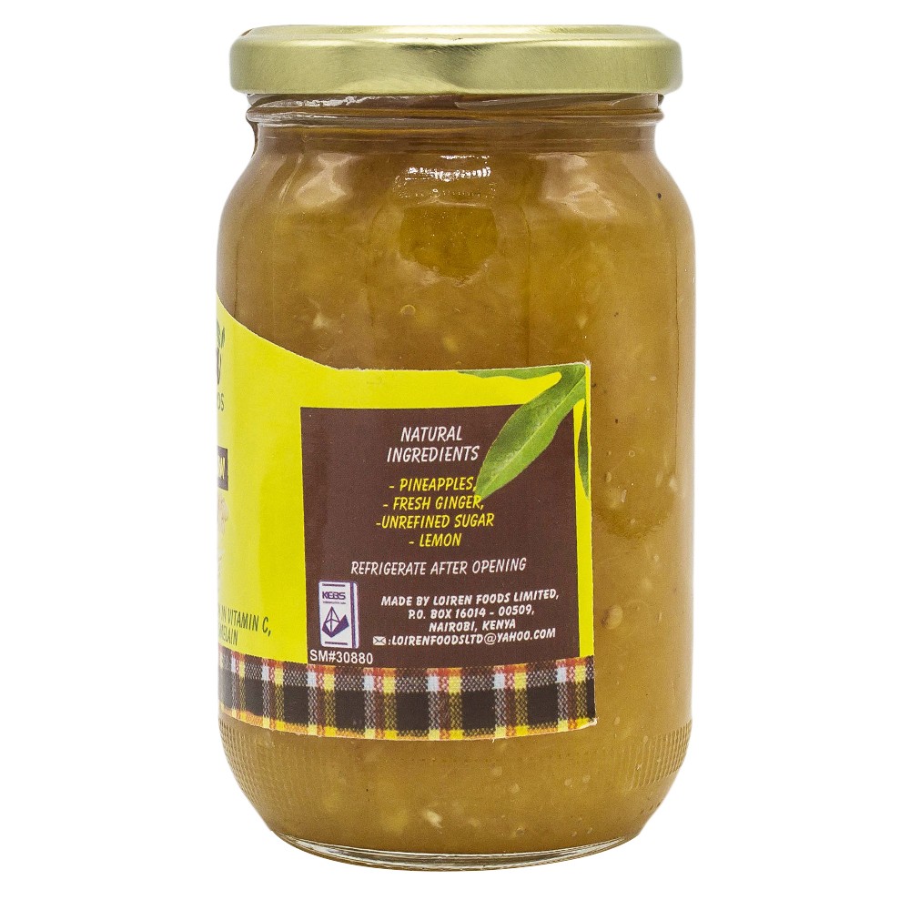 Low Sugar Pineapple & Ginger Jam thumbnail 2